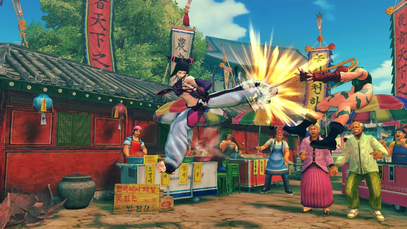 Illustration for article titled The New Stages of Super Street Fighter IV